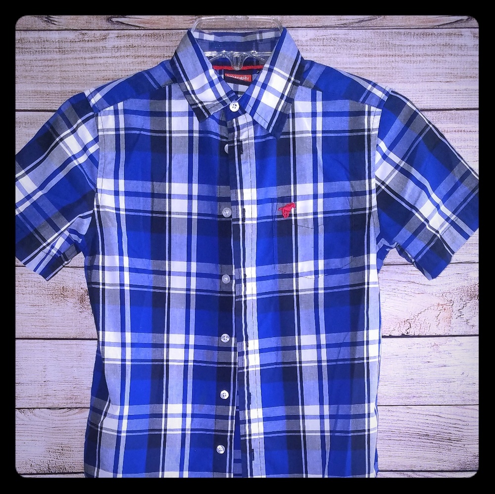 Wrangler Short Sleeve Button Down